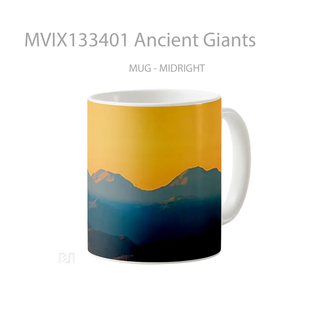 Mug Ancient Giants Gelas Keramik Unik - All-side / Desain