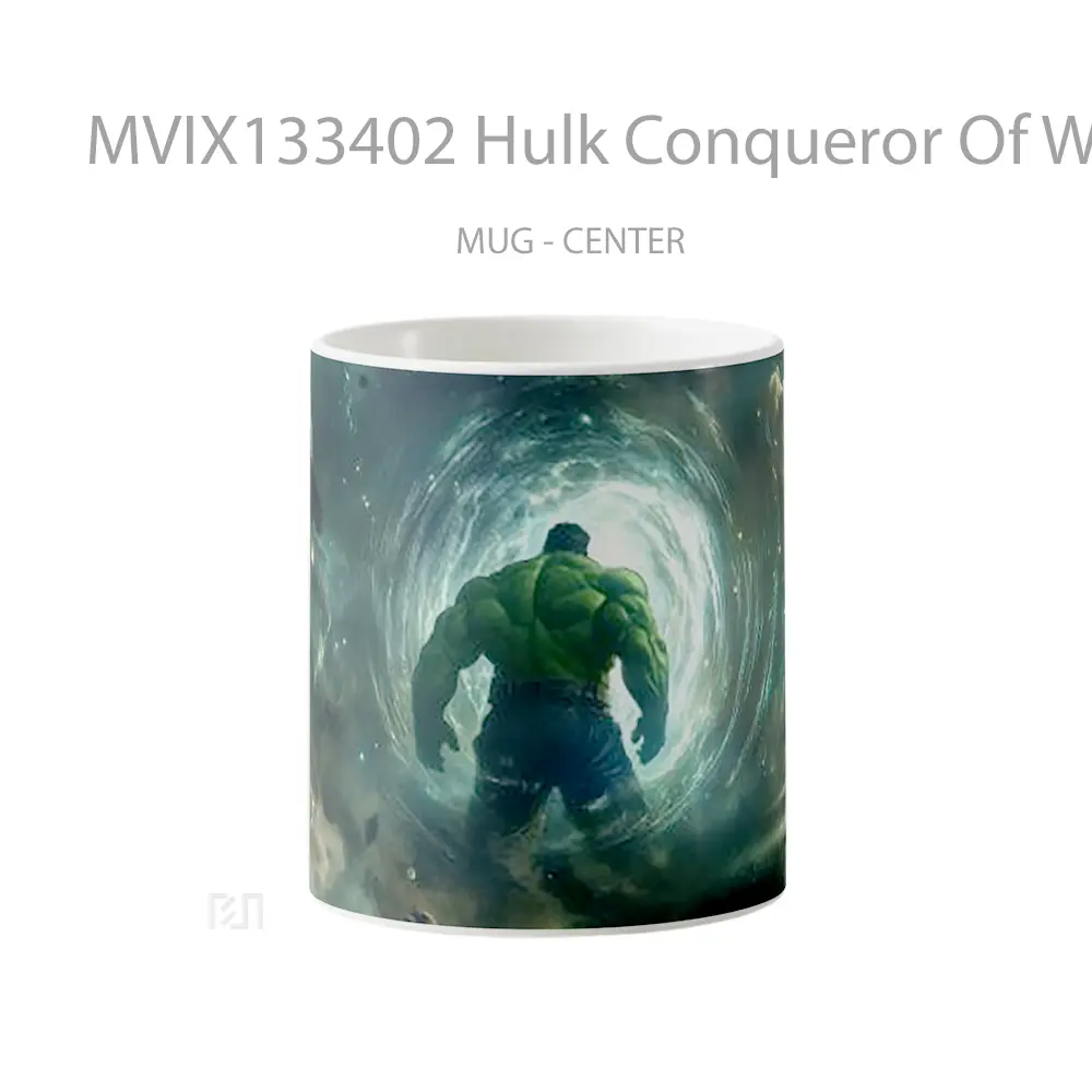 Mug Hulk Conqueror Of World Gelas Superhero