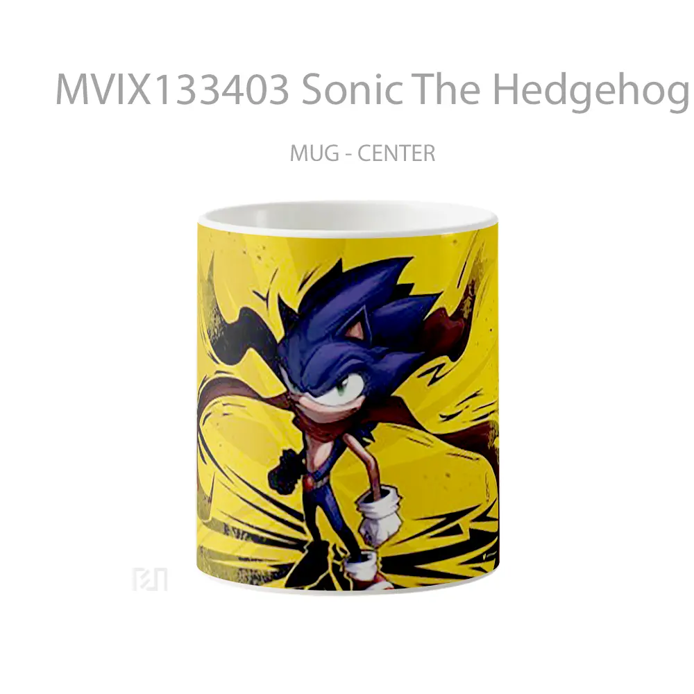 Mug Sonic The Hedgehog V3 Gelas Keramik Unik