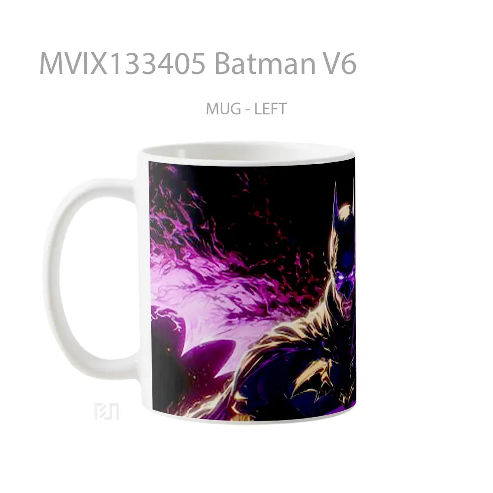 Mug Batman V6 Gelas Superhero - All-side / Desain