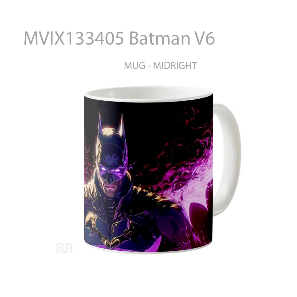 Mug Batman V6 Gelas Superhero - All-side / Desain