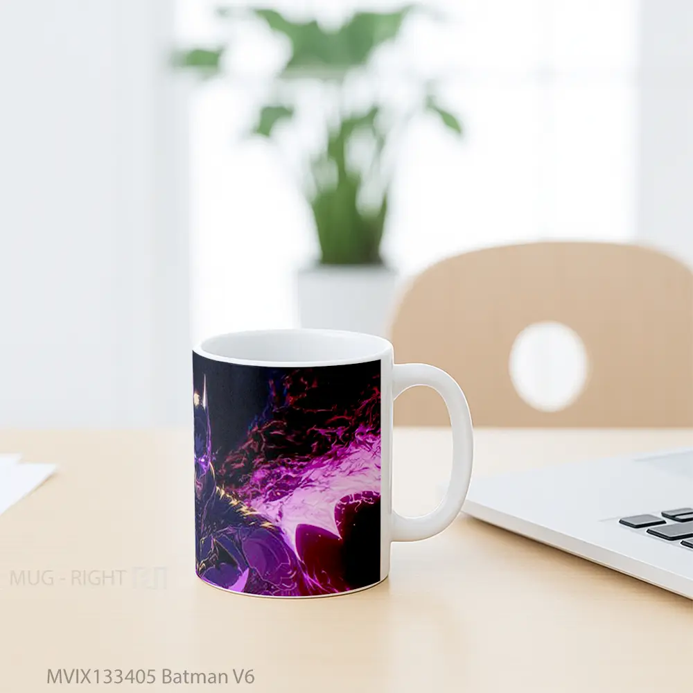 Mug Batman V6 Gelas Superhero - All-side / Desain