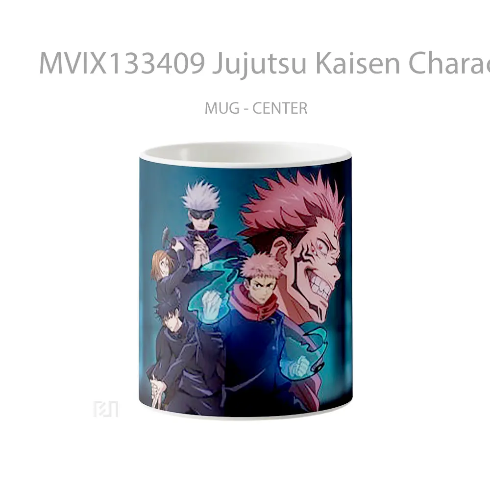 Mug Jujutsu Kaisen Characters V1 Gelas Keramik Unik