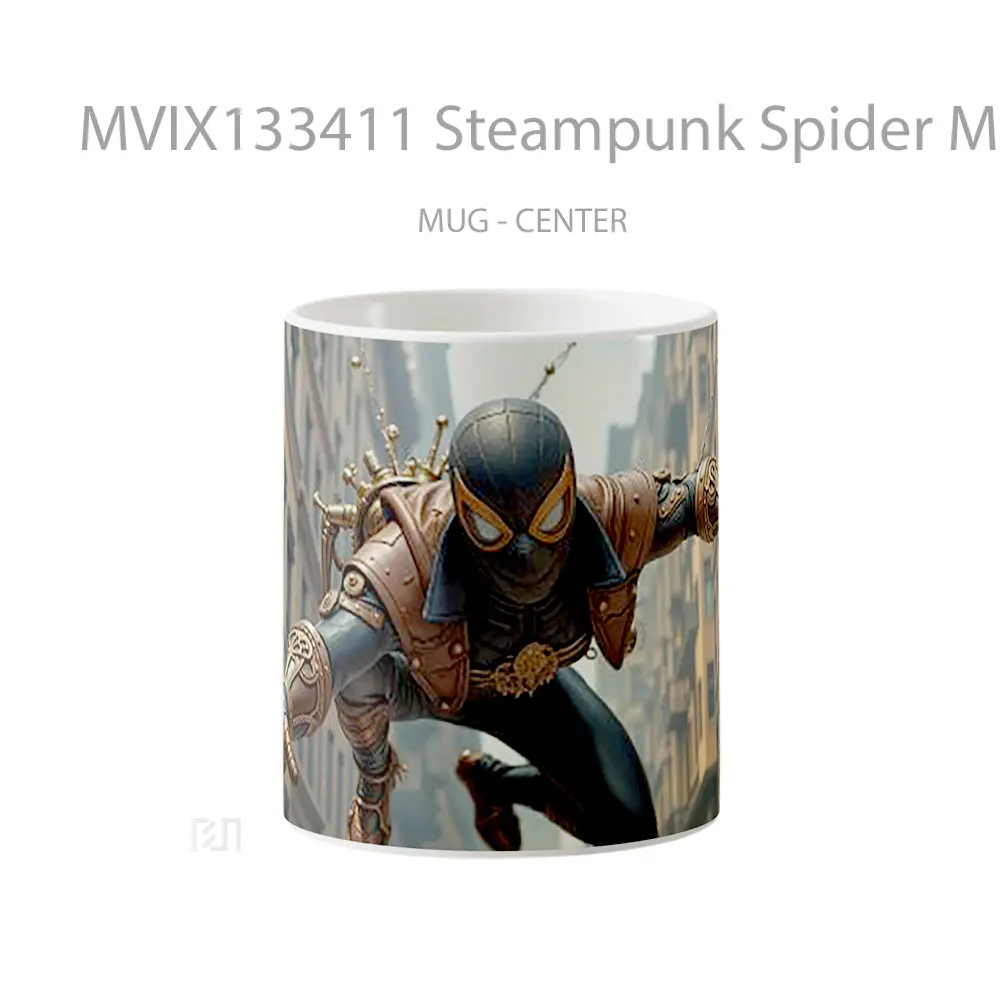 Mug Steampunk Spider Man Gelas Superhero