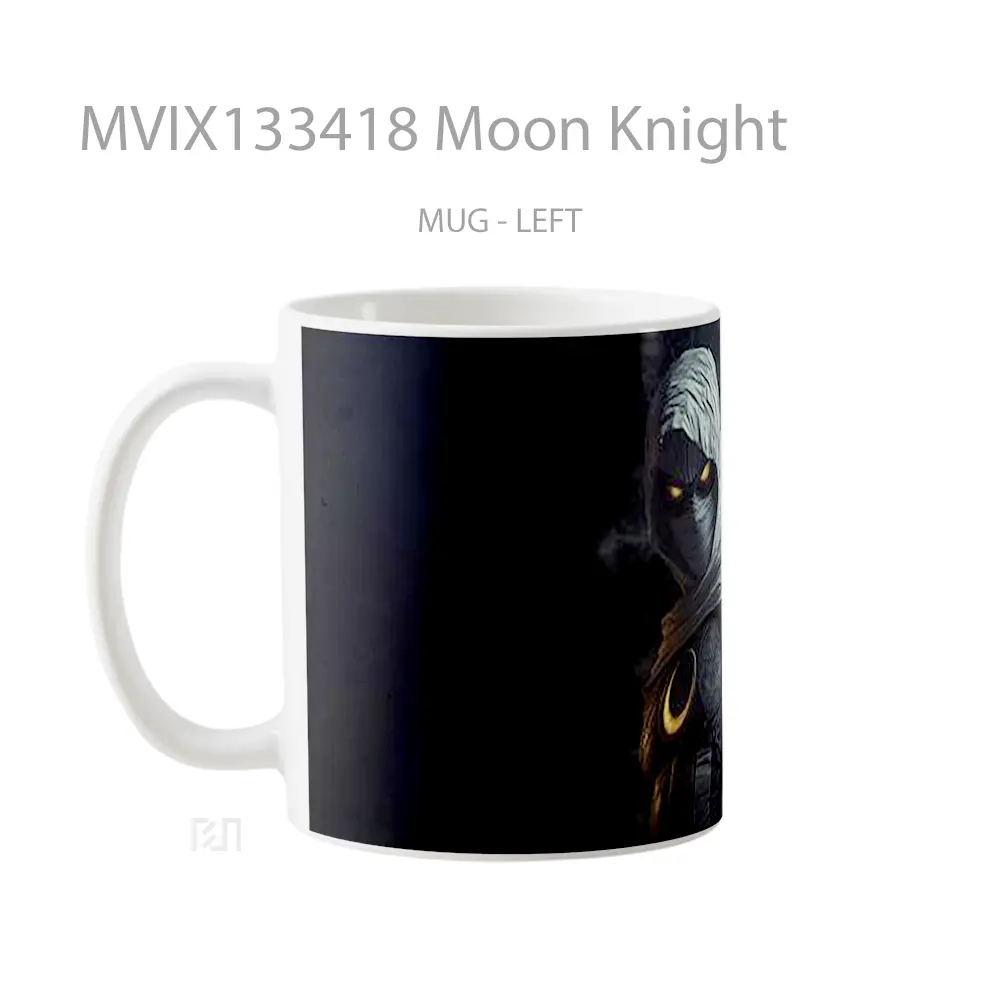 Mug Moon Knight Gelas Fantasi - All-side / Desain