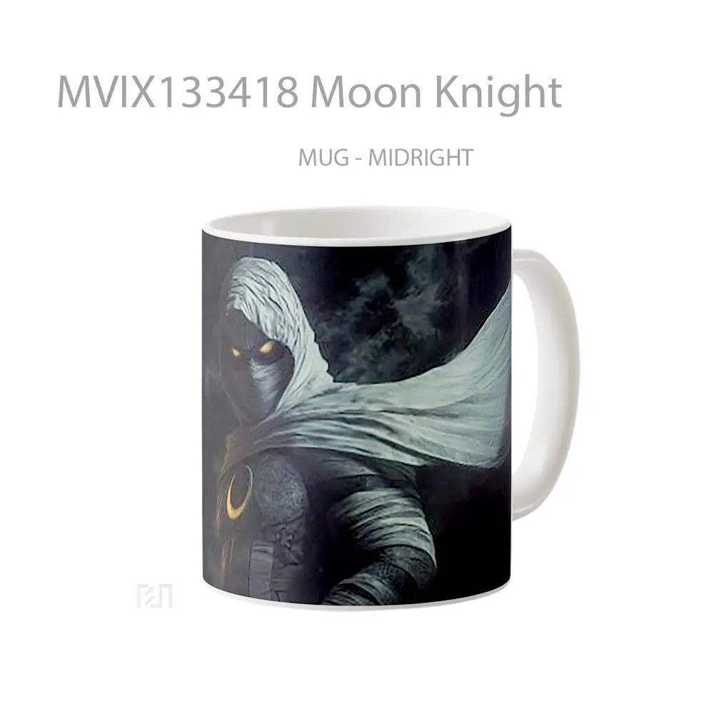 Mug Moon Knight Gelas Fantasi - All-side / Desain