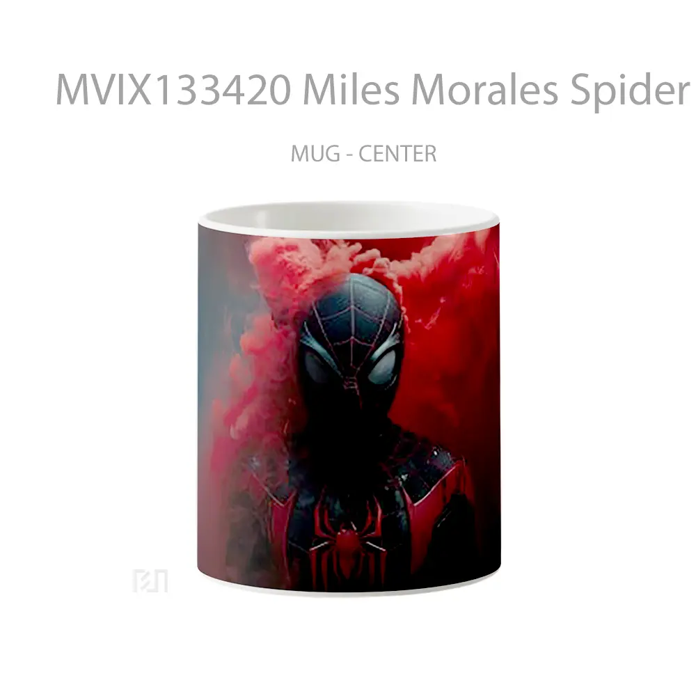 Mug Miles Morales Spider Man V4 Gelas Superhero