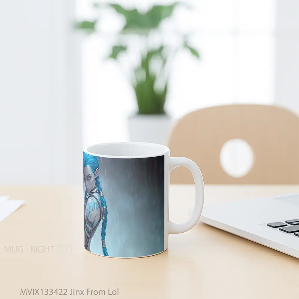 Mug Jinx From Lol Gelas Keramik Unik - All-side / Desain