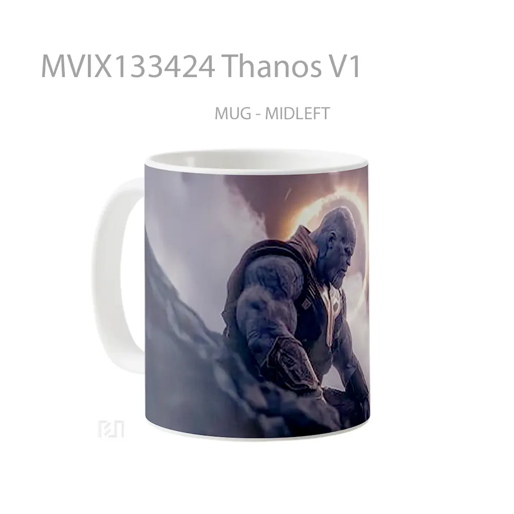 Mug Thanos V1 Gelas Keramik Unik - All-side / Desain