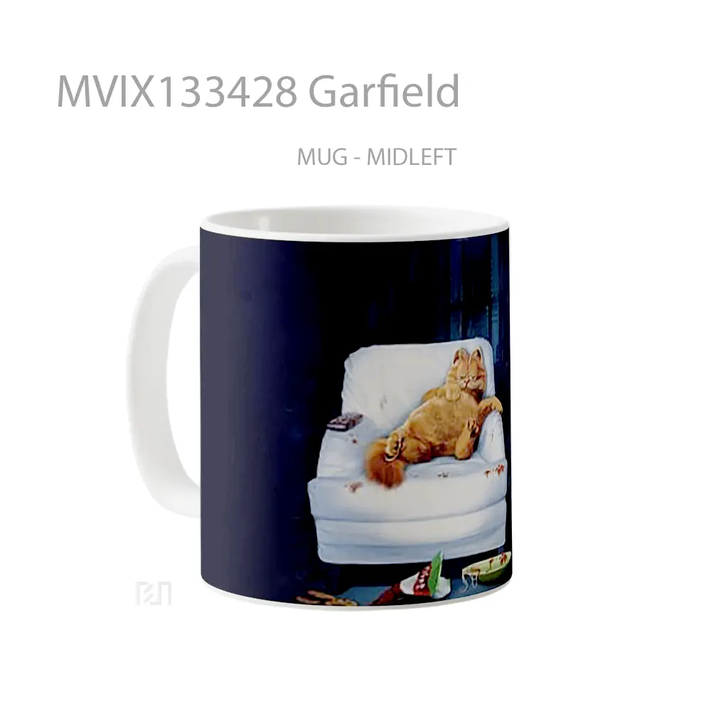Mug Garfield Gelas Keramik Unik - All-side / Desain