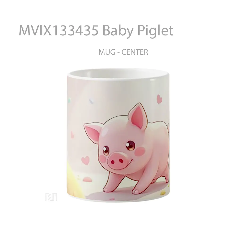 Mug Baby Piglet Gelas Hewan Lucu