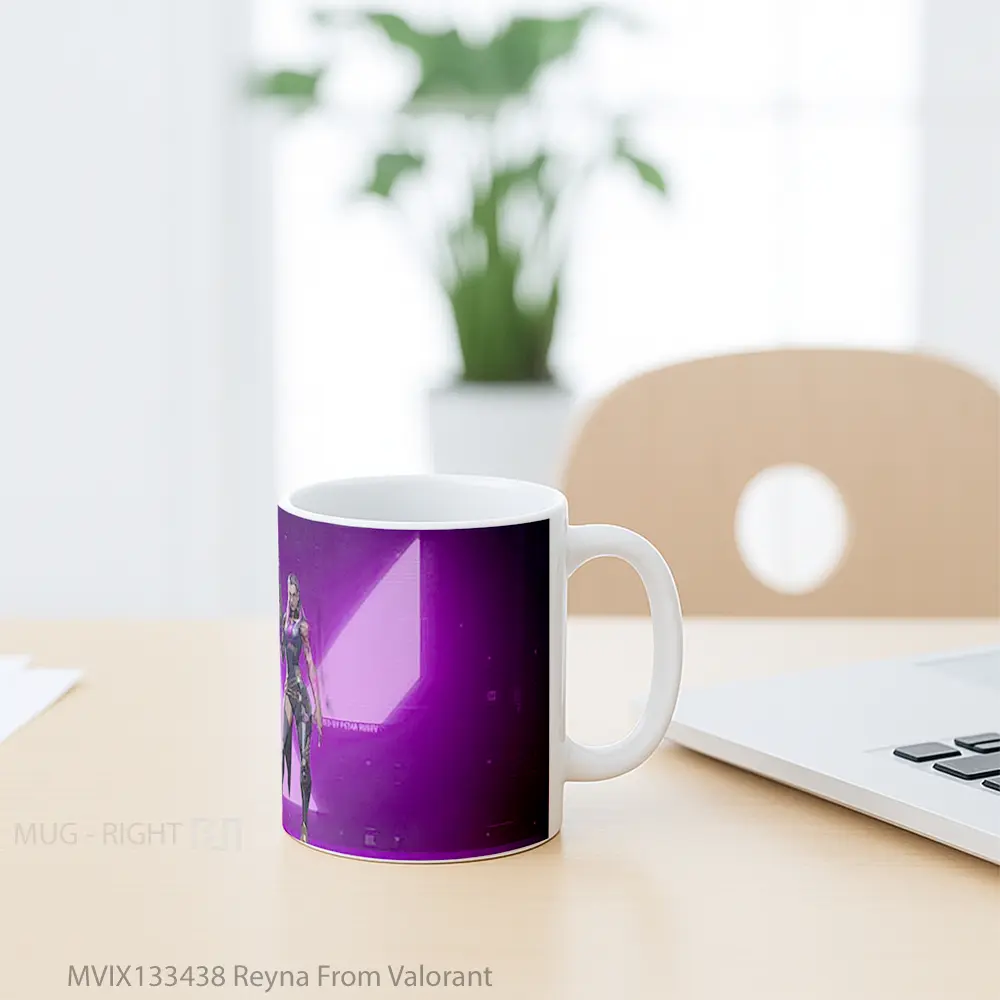 Mug Reyna From Valorant Cangkir Gamer - All-side / Desain