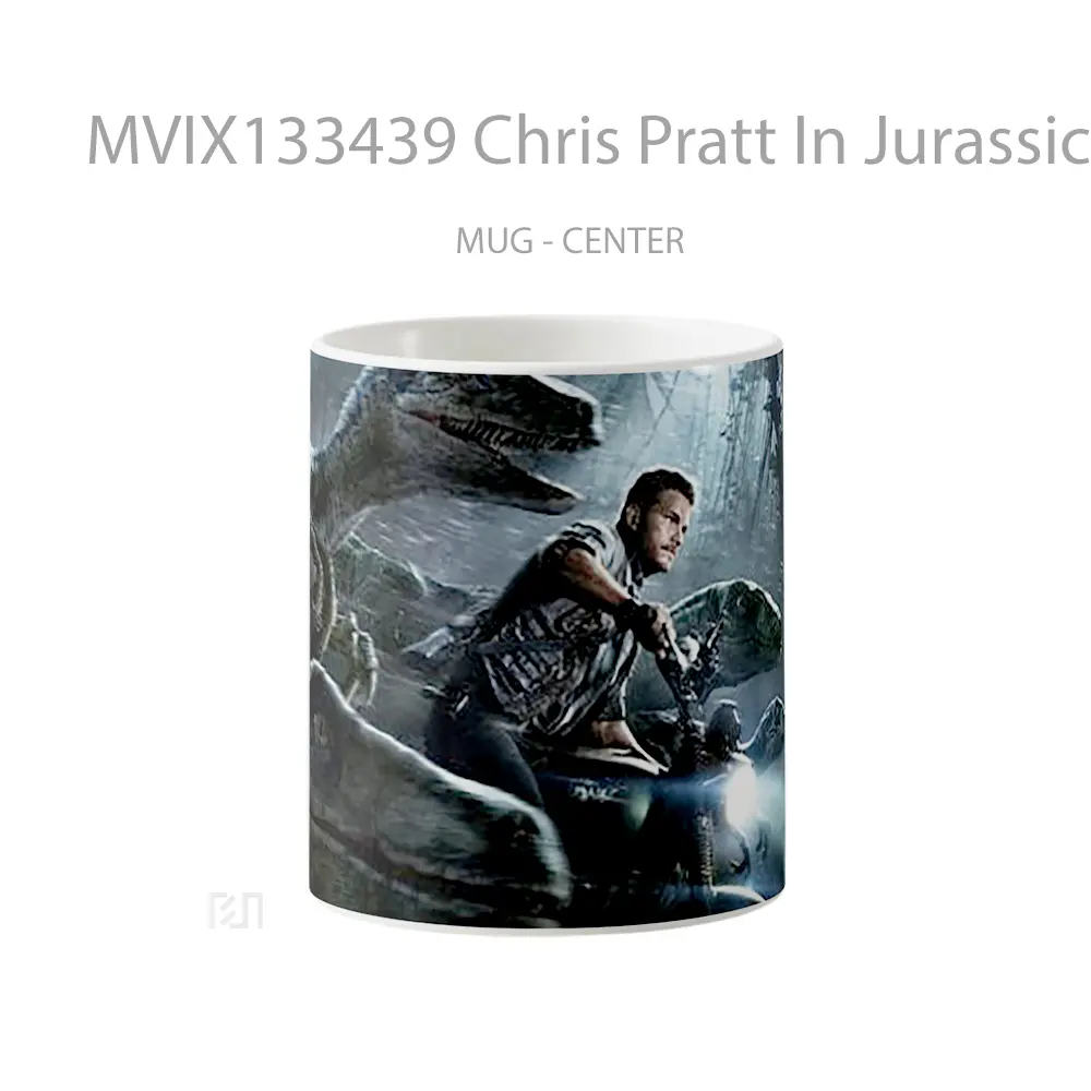 Mug Chris Pratt In Jurassic World Gelas Film