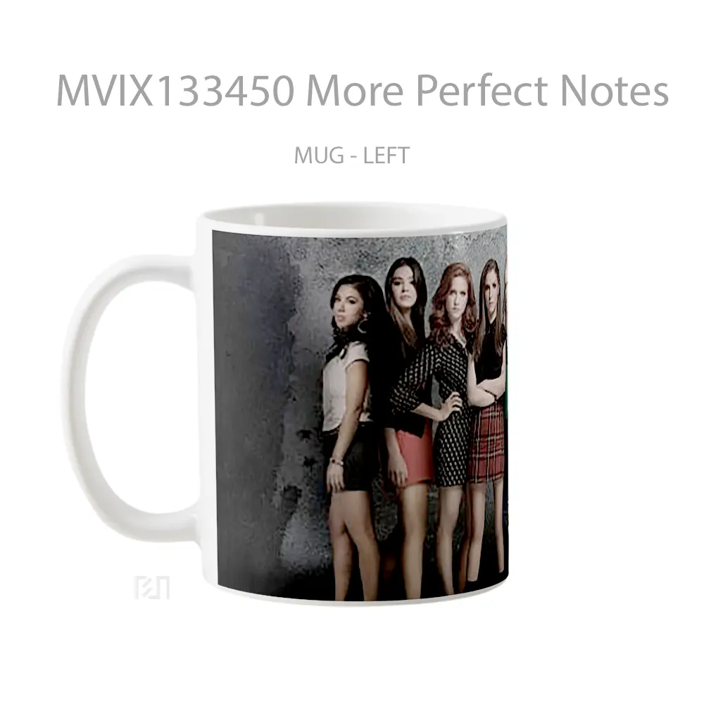 Mug More Perfect Notes Gelas Keramik Unik - All-side / Desain