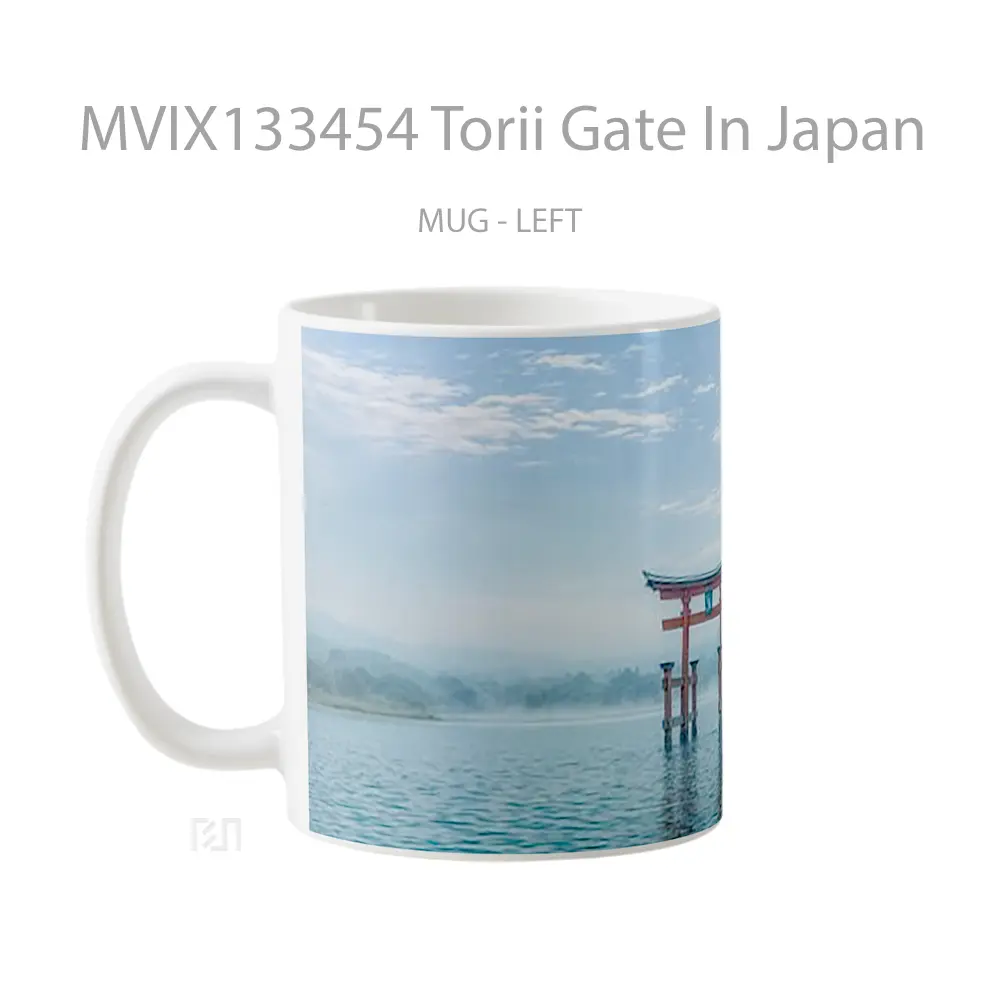 Mug Torii Gate In Japan Gelas Keramik Unik - All-side / Desain