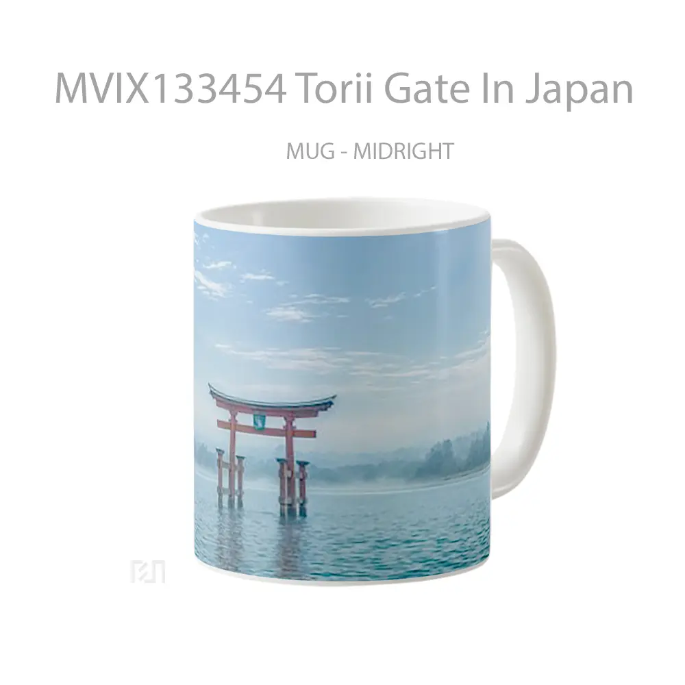 Mug Torii Gate In Japan Gelas Keramik Unik - All-side / Desain