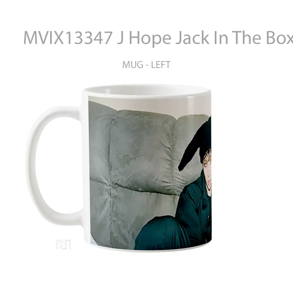 Mug J Hope Jack In The Box Gelas Keramik Unik - All-side / Desain