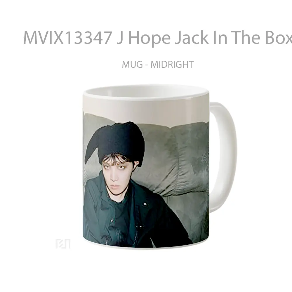 Mug J Hope Jack In The Box Gelas Keramik Unik - All-side / Desain