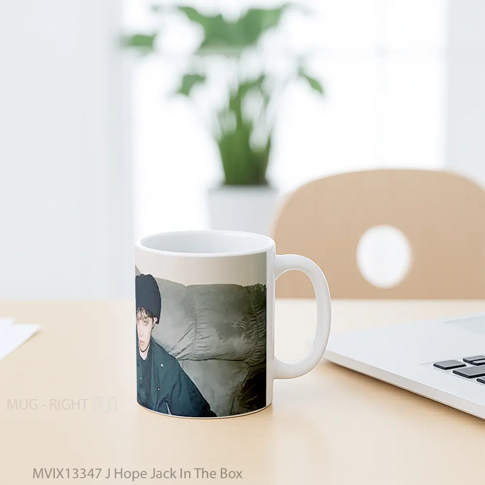 Mug J Hope Jack In The Box Gelas Keramik Unik - All-side / Desain