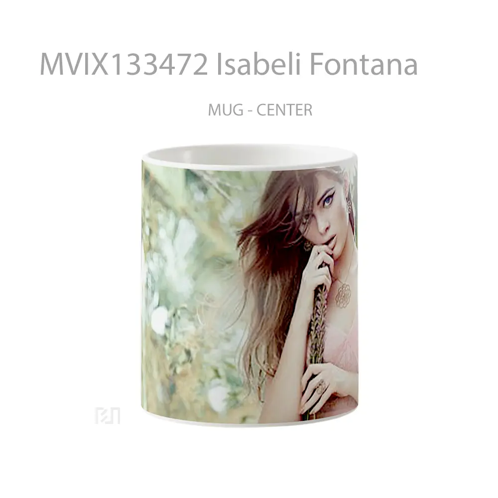Mug Isabeli Fontana Gelas Keramik Unik