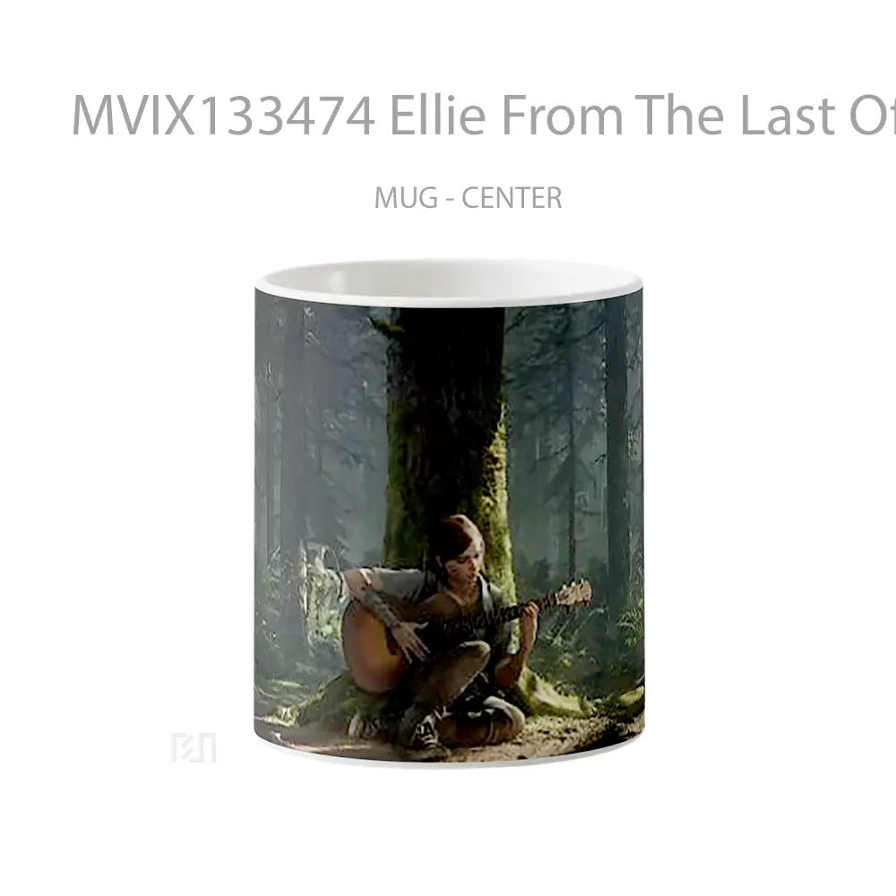 Mug Ellie From The Last Of Us V3 Gelas Keramik Unik