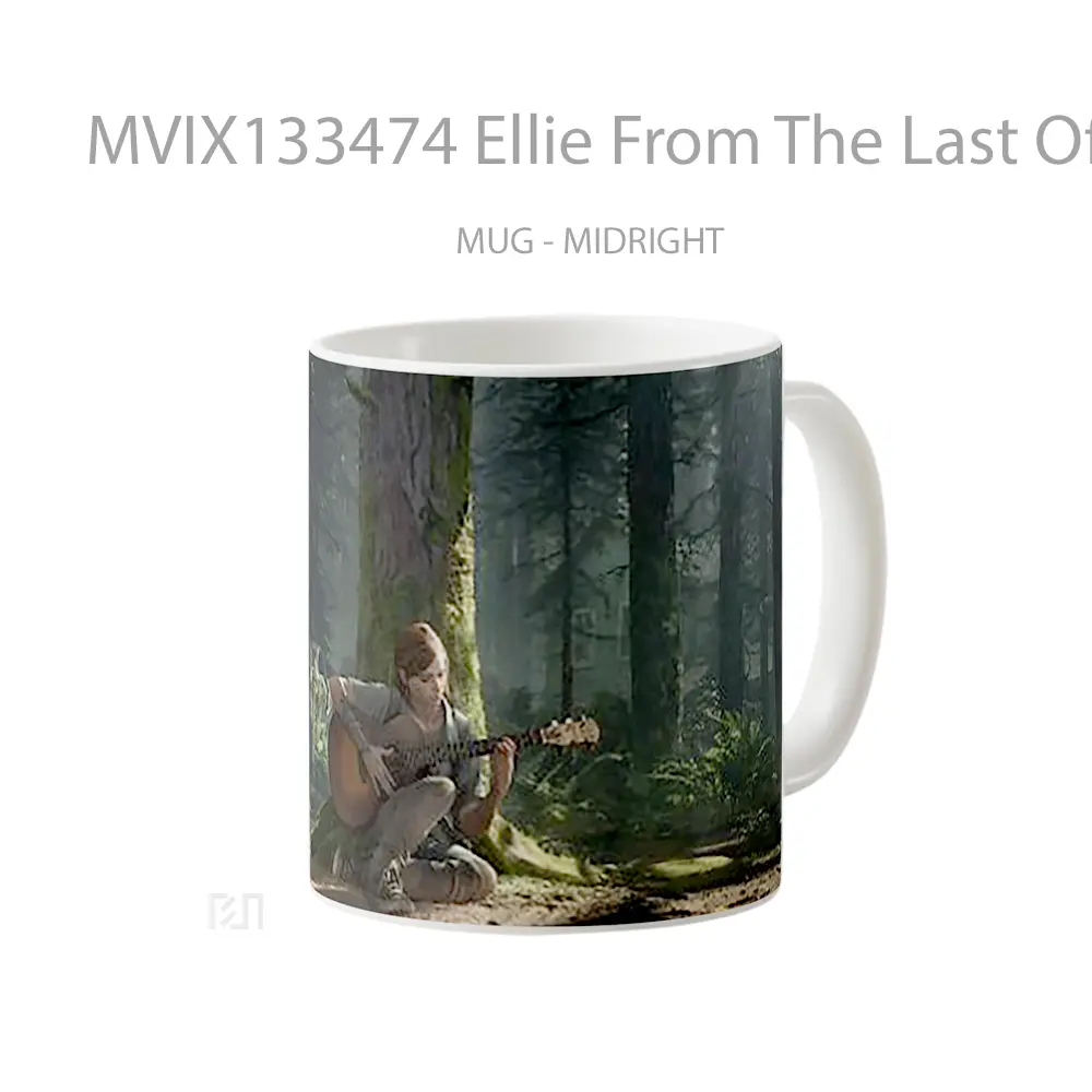 Mug Ellie From The Last Of Us V3 Gelas Keramik Unik - All-side / Desain