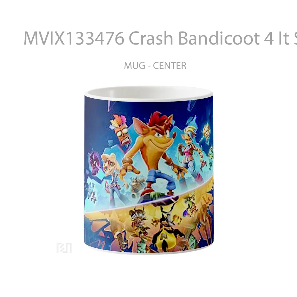 Mug Crash Bandicoot 4 It S About Time V1 Gelas Keramik Unik
