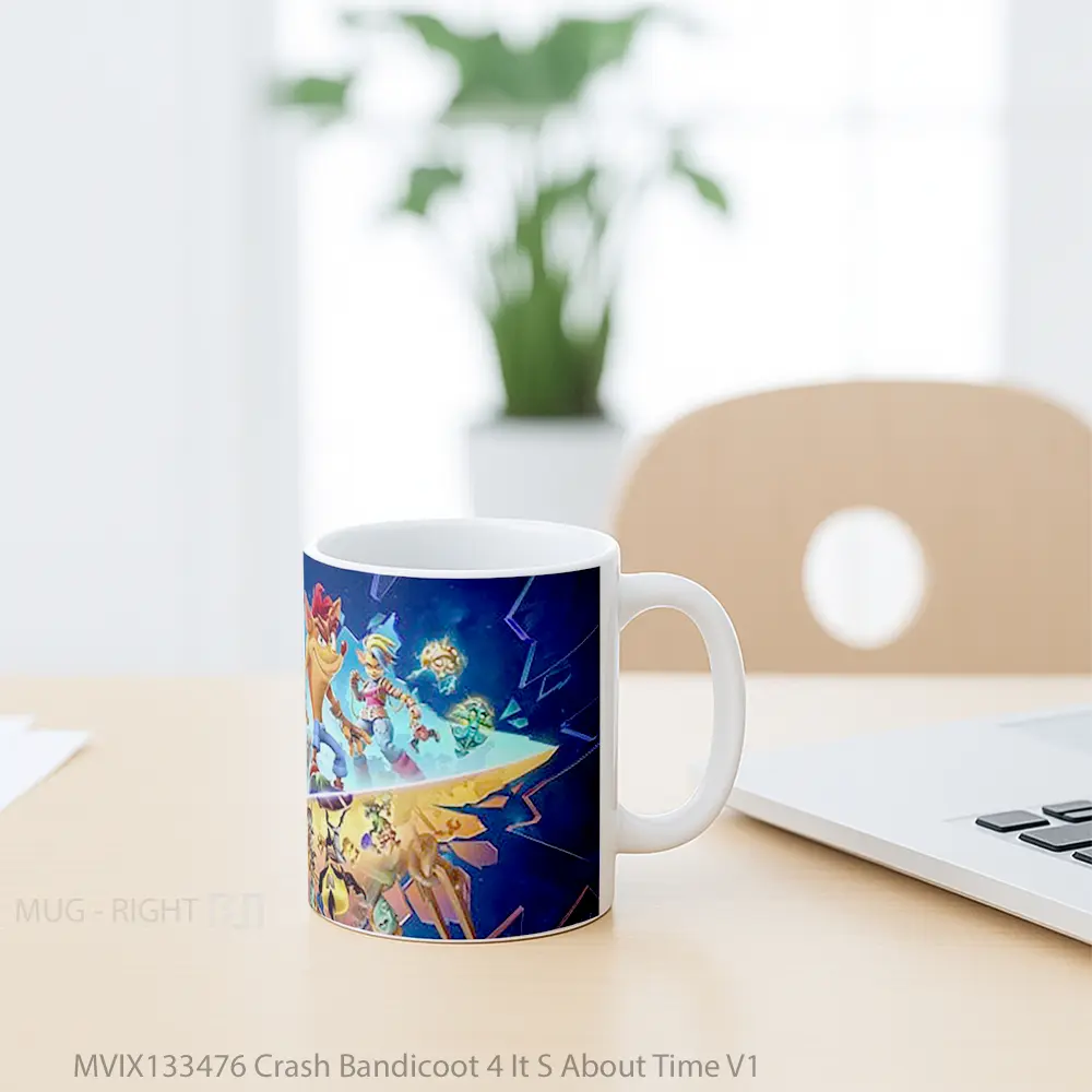Mug Crash Bandicoot 4 It S About Time V1 Gelas Keramik Unik - All-side / Desain