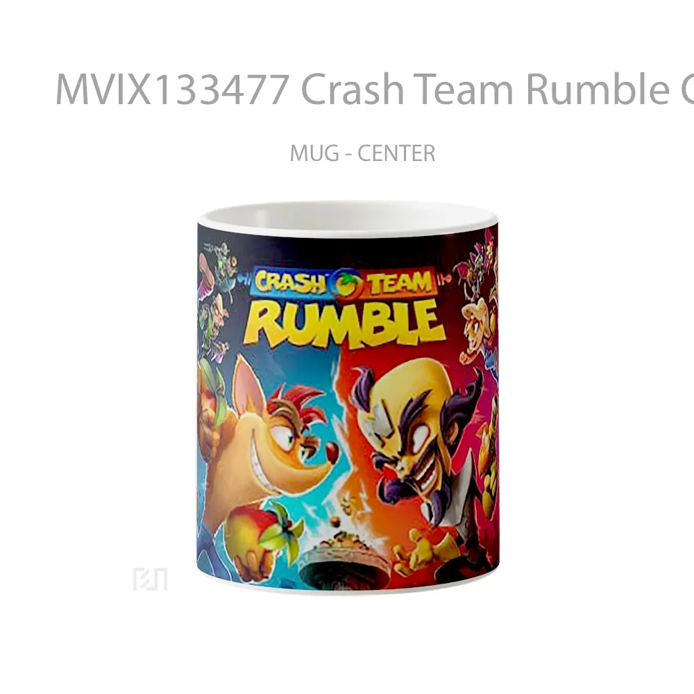 Mug Crash Team Rumble Crash Bandicoot Gelas Keramik Unik