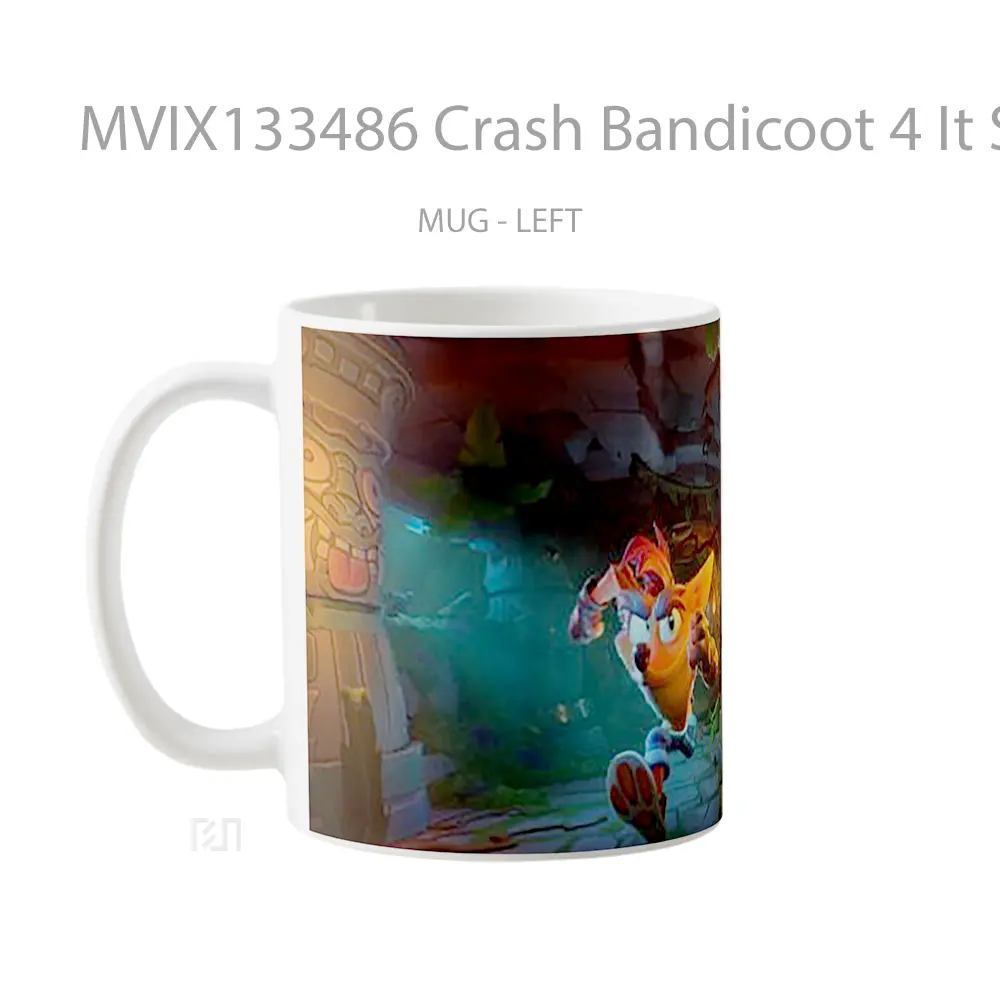 Mug Crash Bandicoot 4 It S About Time V2 Gelas Keramik Unik - All-side / Desain