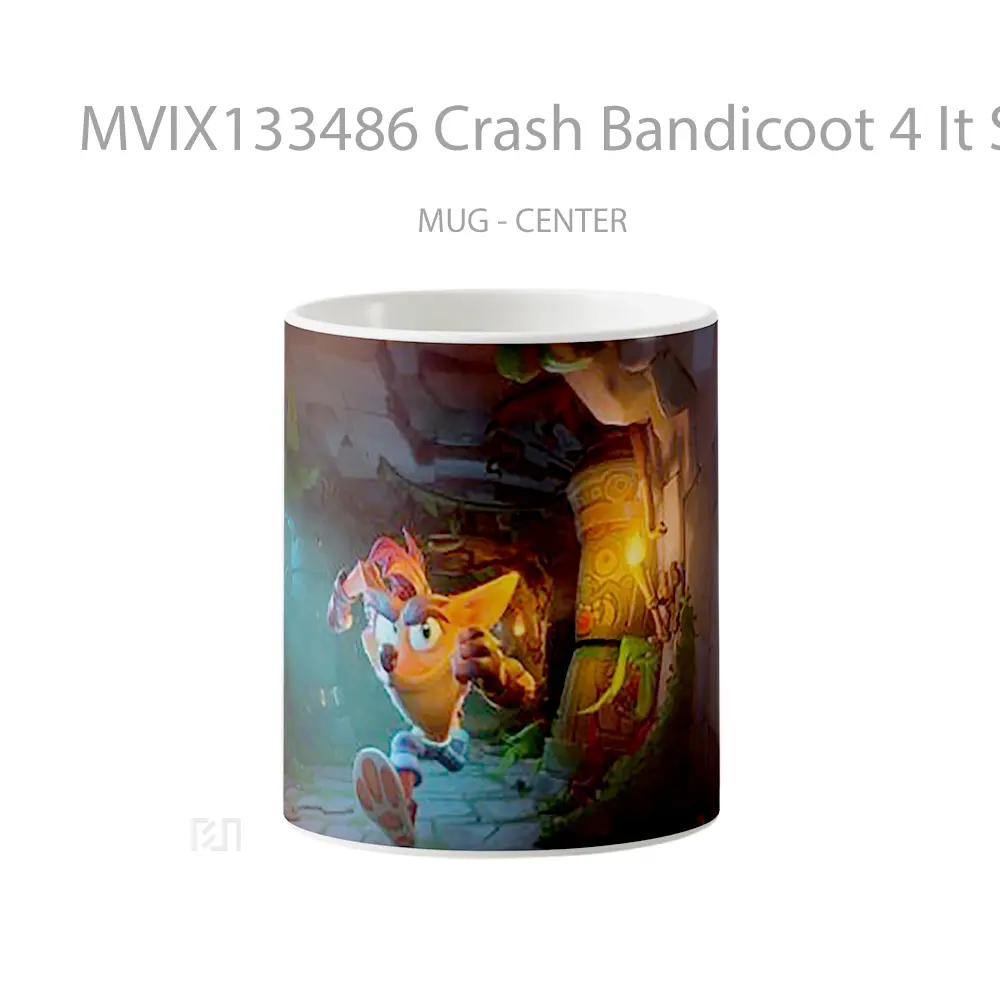 Mug Crash Bandicoot 4 It S About Time V2 Gelas Keramik Unik