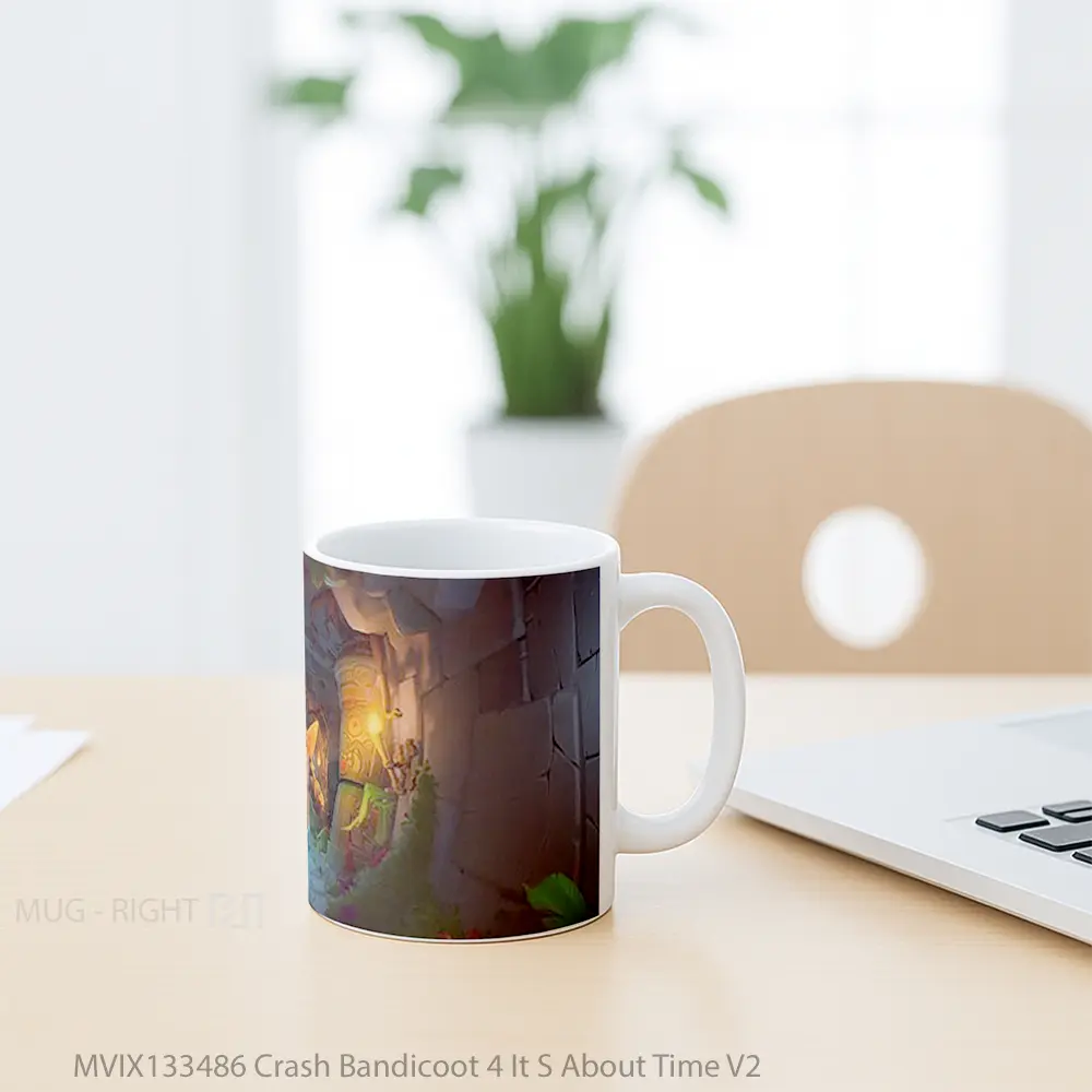 Mug Crash Bandicoot 4 It S About Time V2 Gelas Keramik Unik - All-side / Desain