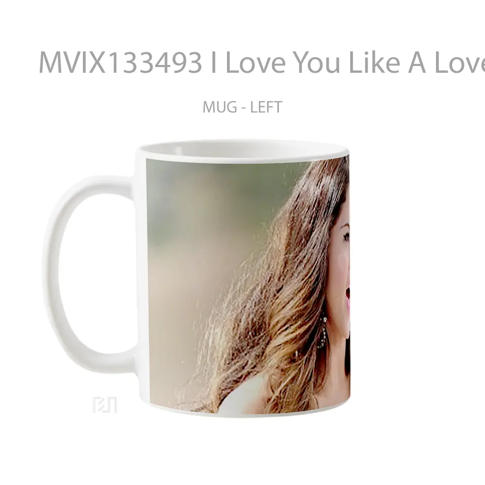 Mug I Love You Like A Love Song Gelas Keramik Unik - All-side / Desain