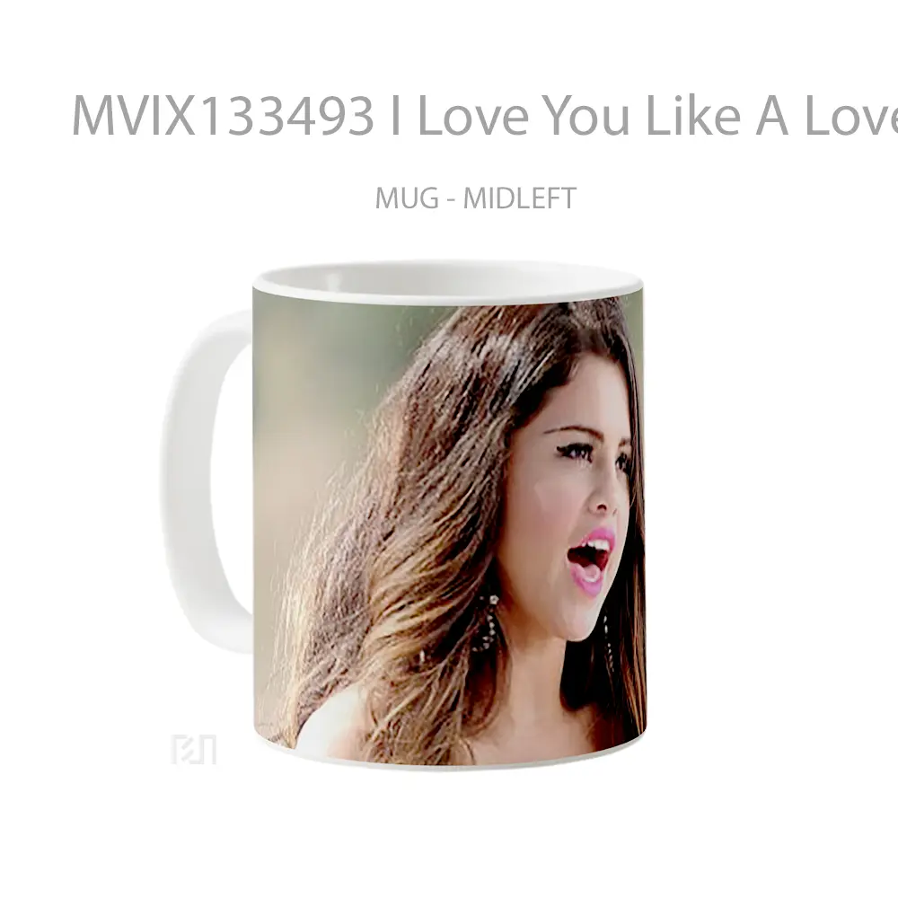 Mug I Love You Like A Love Song Gelas Keramik Unik - All-side / Desain
