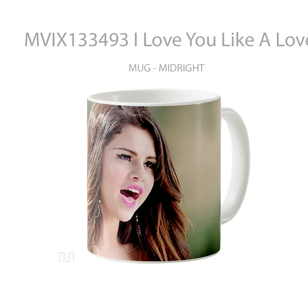 Mug I Love You Like A Love Song Gelas Keramik Unik - All-side / Desain