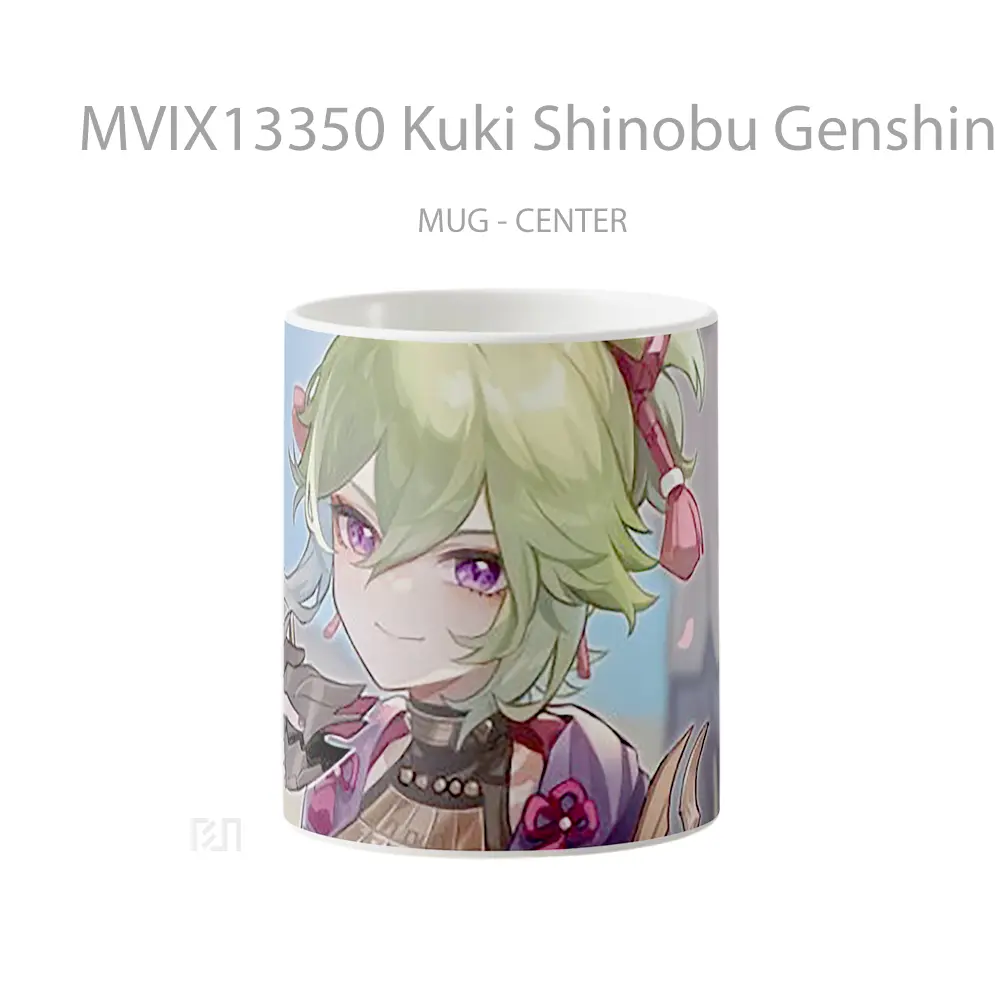 Mug Kuki Shinobu Genshin Impact Cangkir Gamer