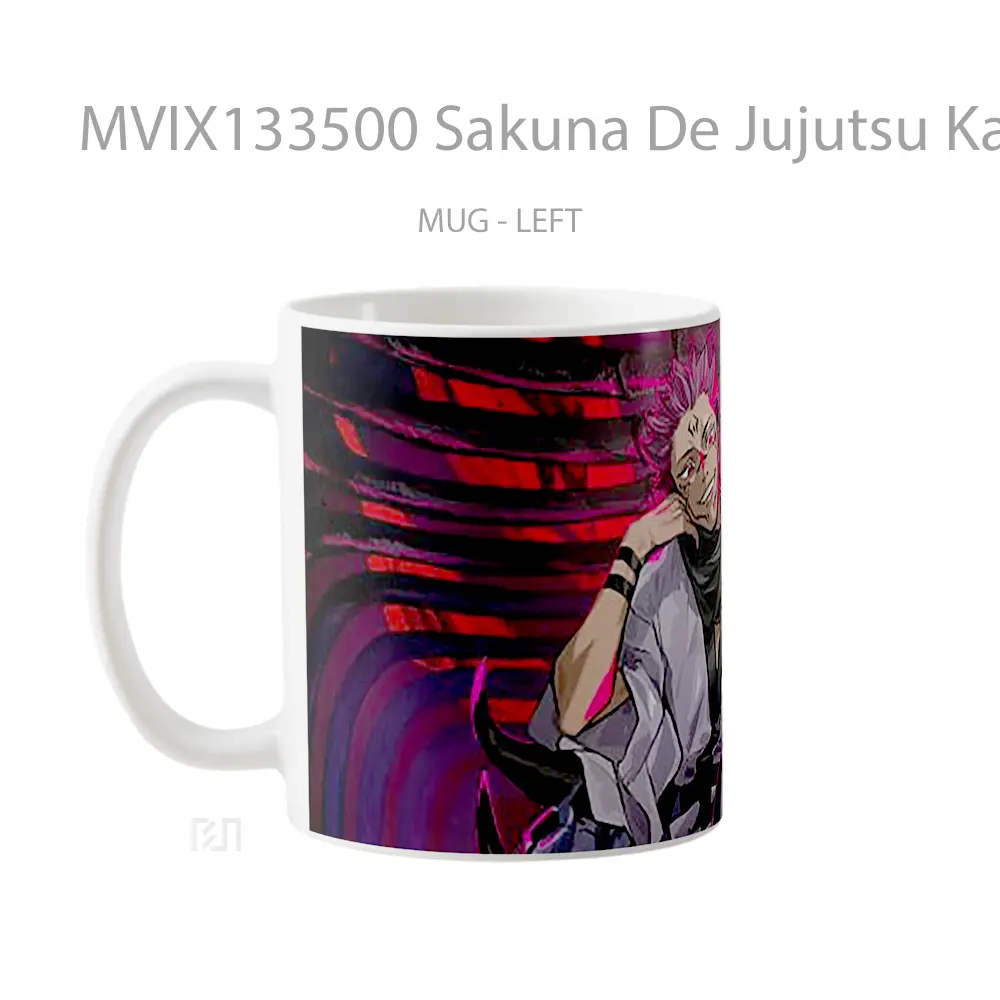 Mug Sakuna De Jujutsu Kaisen Jjk Gelas Keramik Unik - All-side / Desain