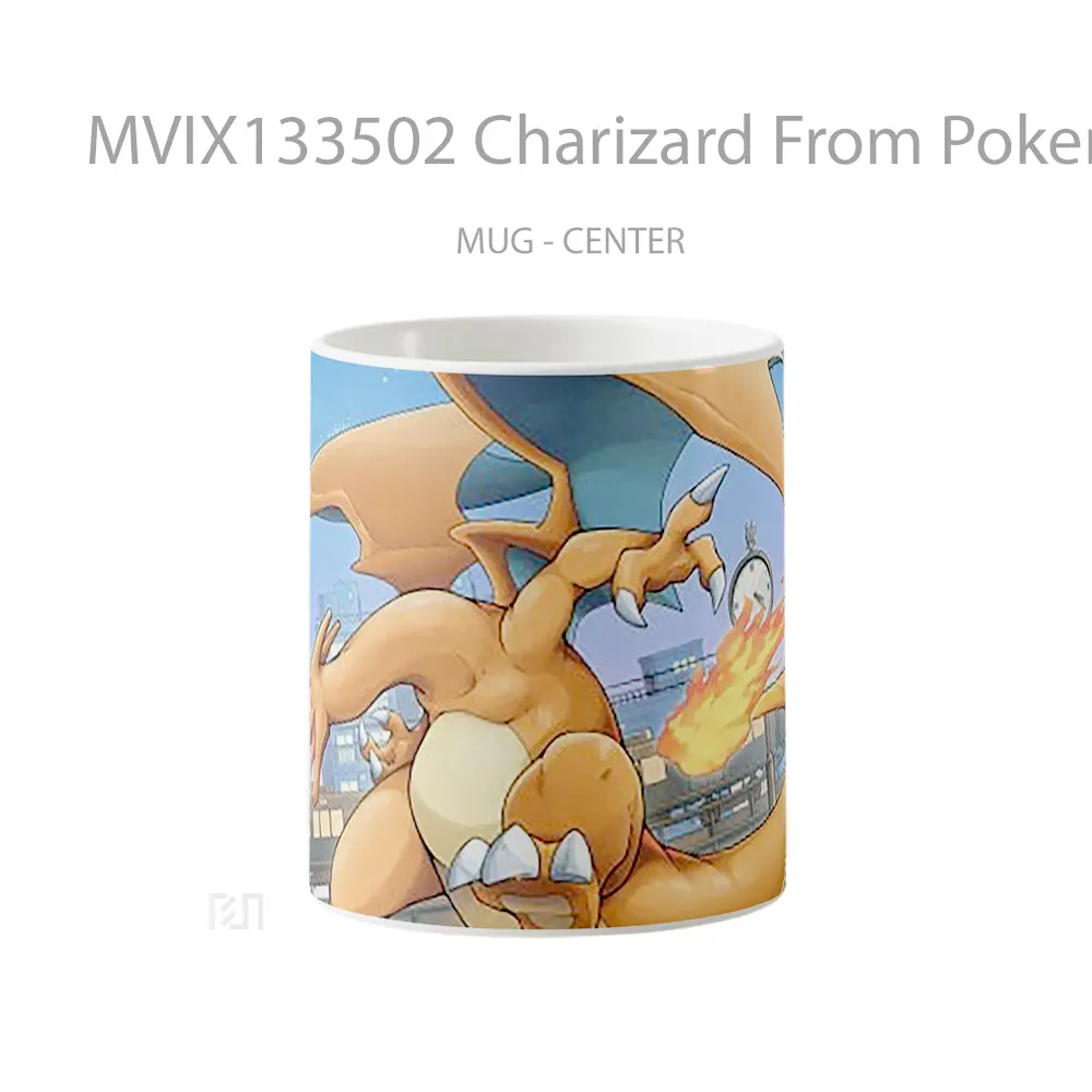 Mug Charizard From Pokemon Cangkir Anime