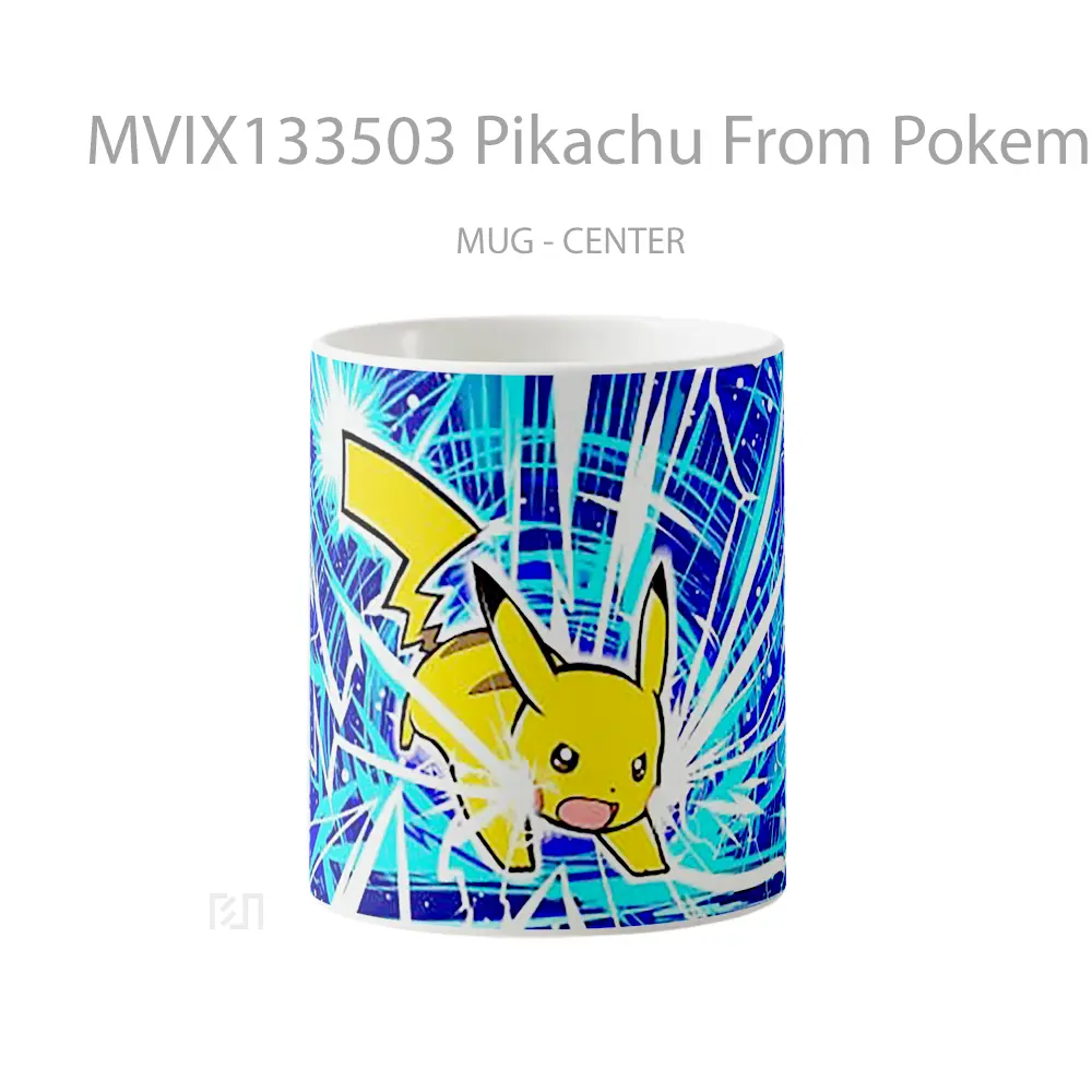Mug Pikachu From Pokemon Cangkir Anime