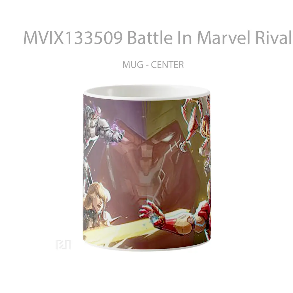 Mug Battle In Marvel Rivals Gelas Superhero