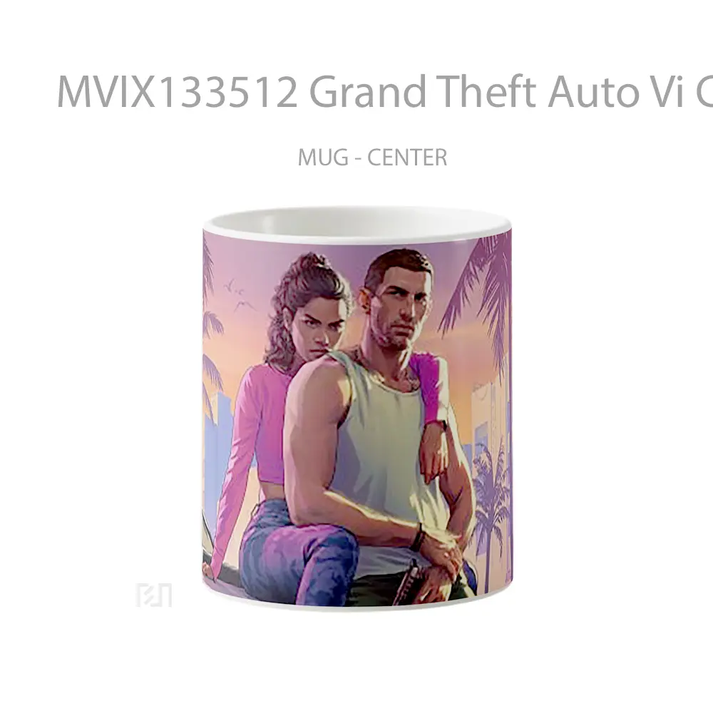 Mug Grand Theft Auto Vi Characters Gelas Keramik Unik