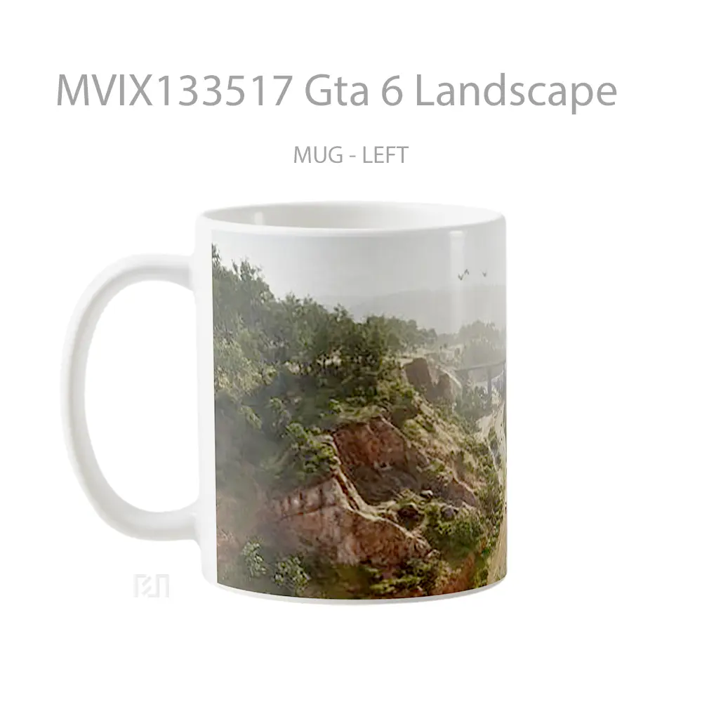 Mug Gta 6 Landscape Gelas Pemandangan Alam - All-side / Desain