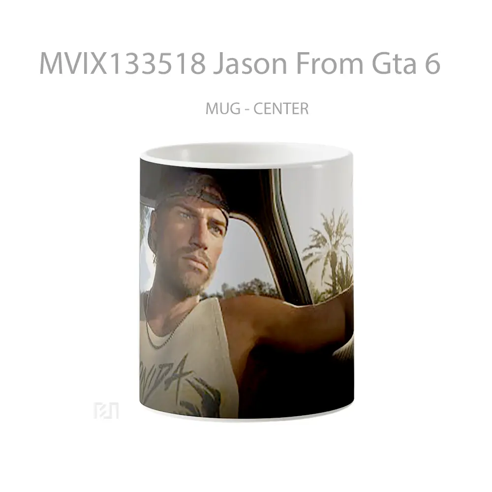 Mug Jason From Gta 6 Gelas Keramik Unik