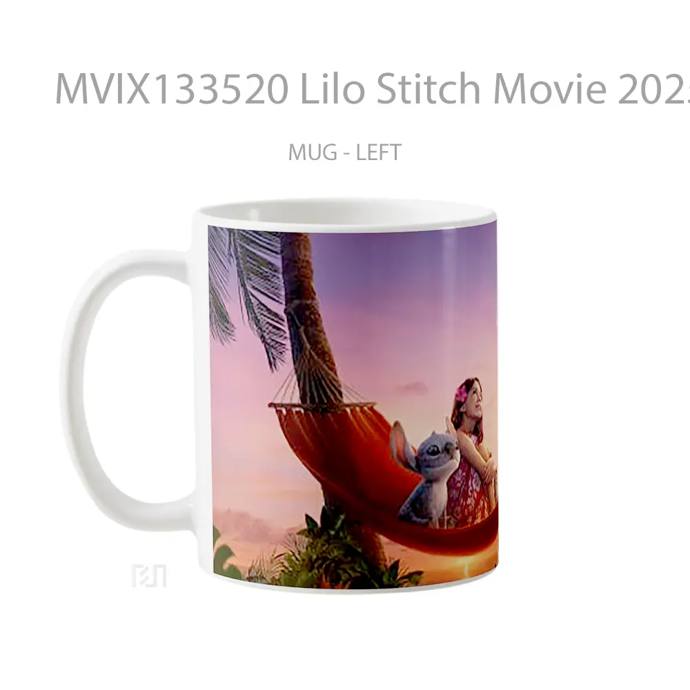 Mug Lilo Stitch Movie 2025 Gelas Keramik Unik - All-side / Desain