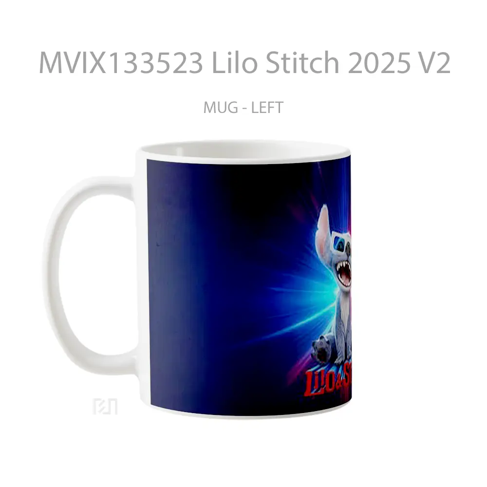 Mug Lilo Stitch 2025 V2 Gelas Keramik Unik - All-side / Desain