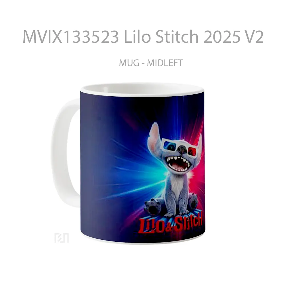 Mug Lilo Stitch 2025 V2 Gelas Keramik Unik - All-side / Desain