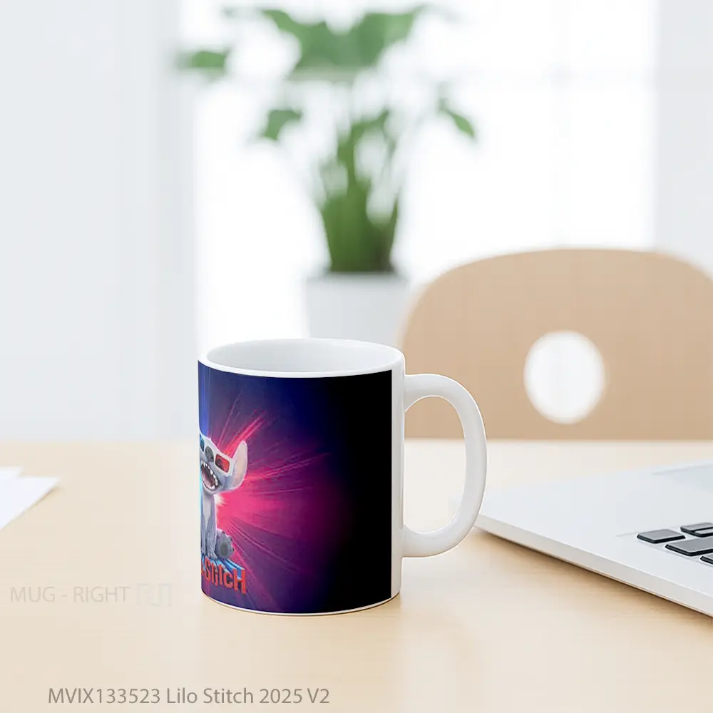 Mug Lilo Stitch 2025 V2 Gelas Keramik Unik - All-side / Desain