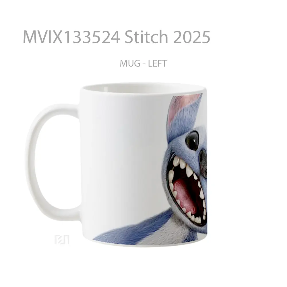 Mug Stitch 2025 Gelas Keramik Unik - All-side / Desain