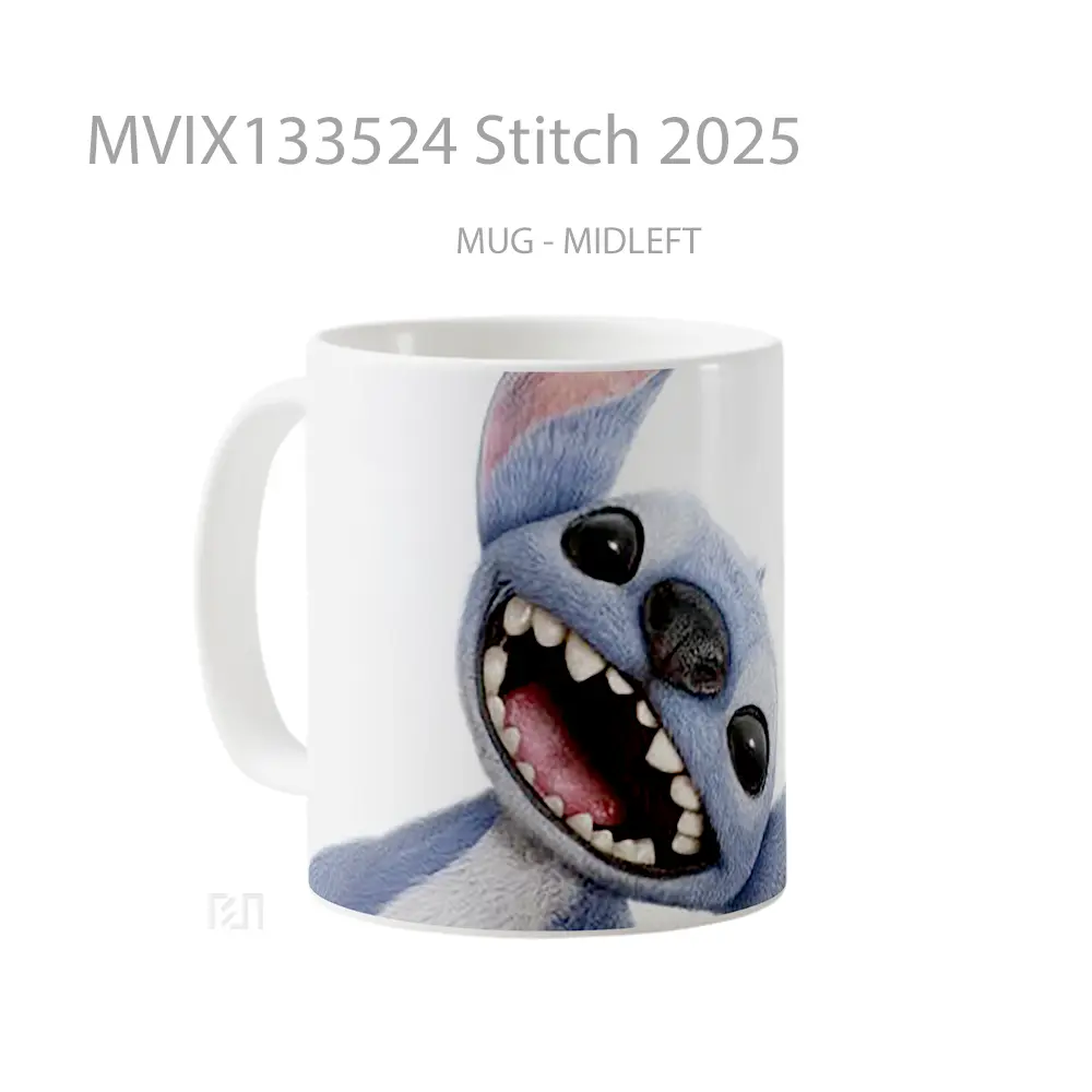 Mug Stitch 2025 Gelas Keramik Unik - All-side / Desain