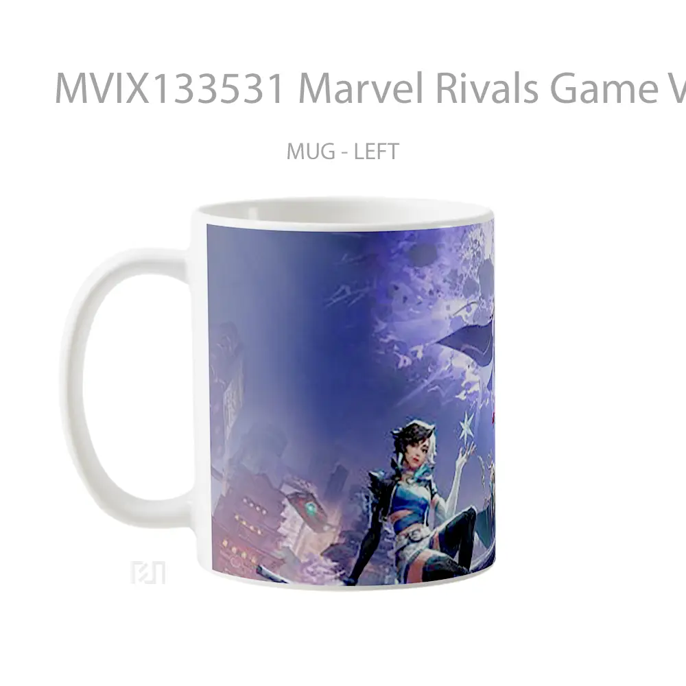 Mug Marvel Rivals Game V2 Gelas Superhero - All-side / Desain